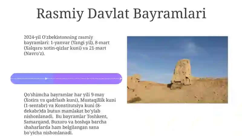 Feiertage in Usbekistan 4