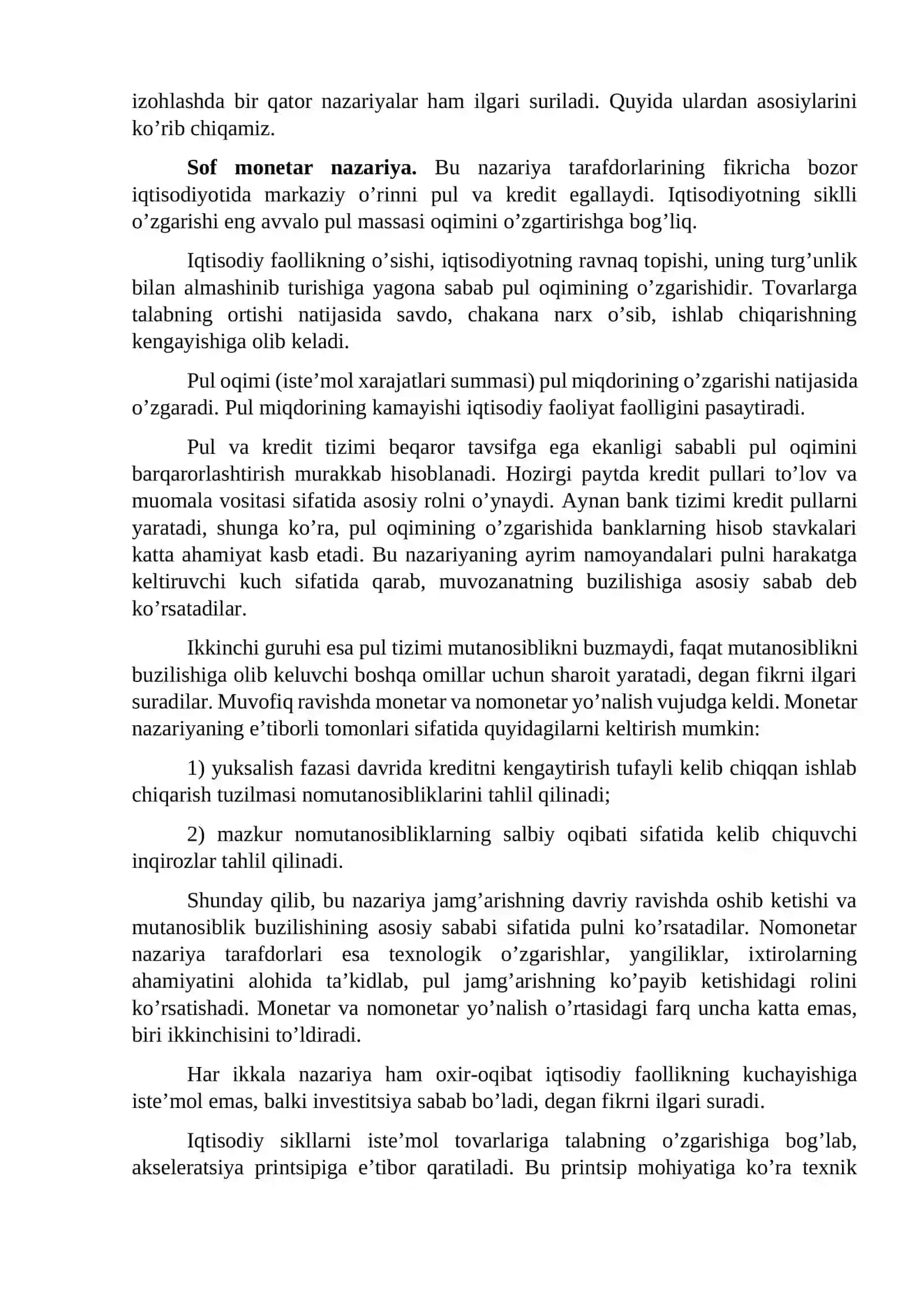IQTISODIYOTNING SIKLLILIGI 4