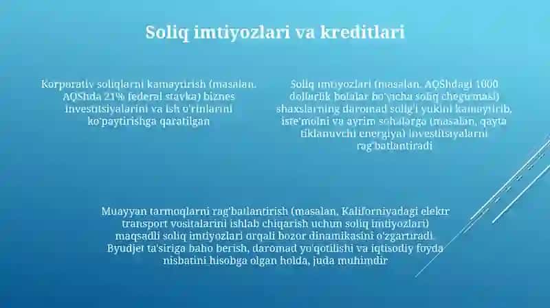 Byudjet soliq siyosati 4