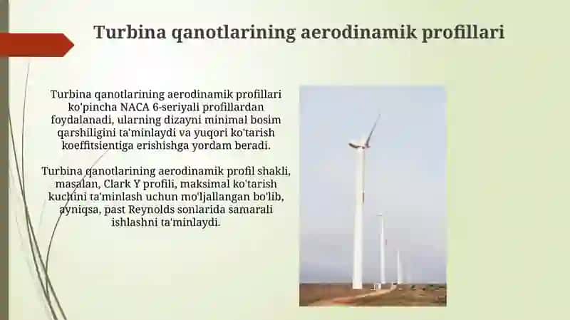 Turbina va Aerodinamika 4
