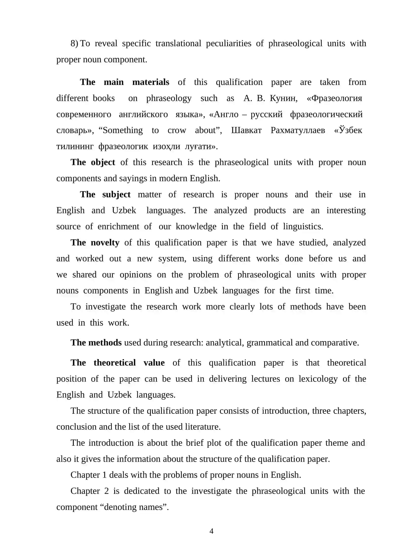 The Ways of Teaching the Stylistic Significance of English and Uzbek Synonymic Raw in the Language 4
