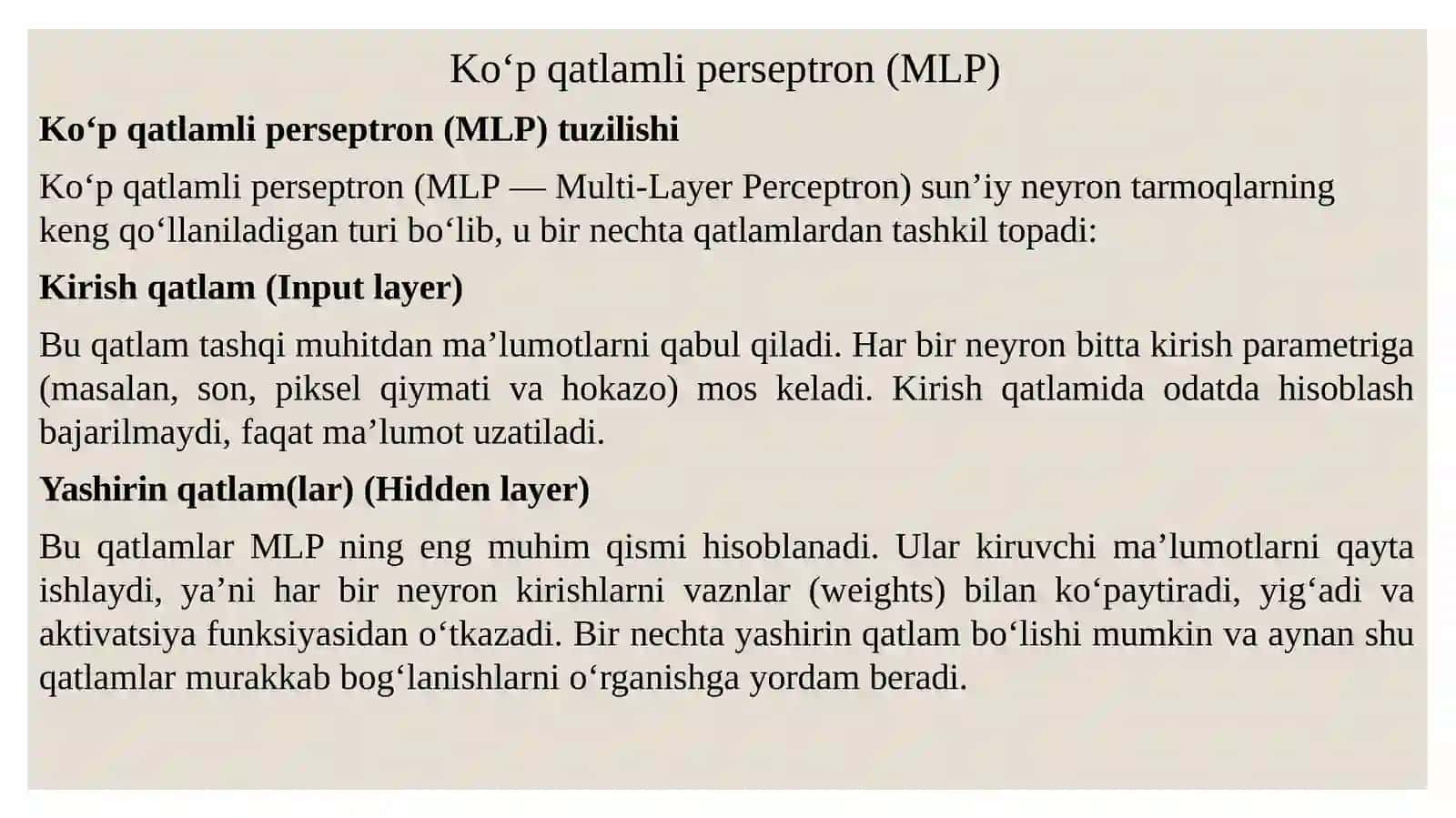 Gibrid qat’iymas perseptron 4
