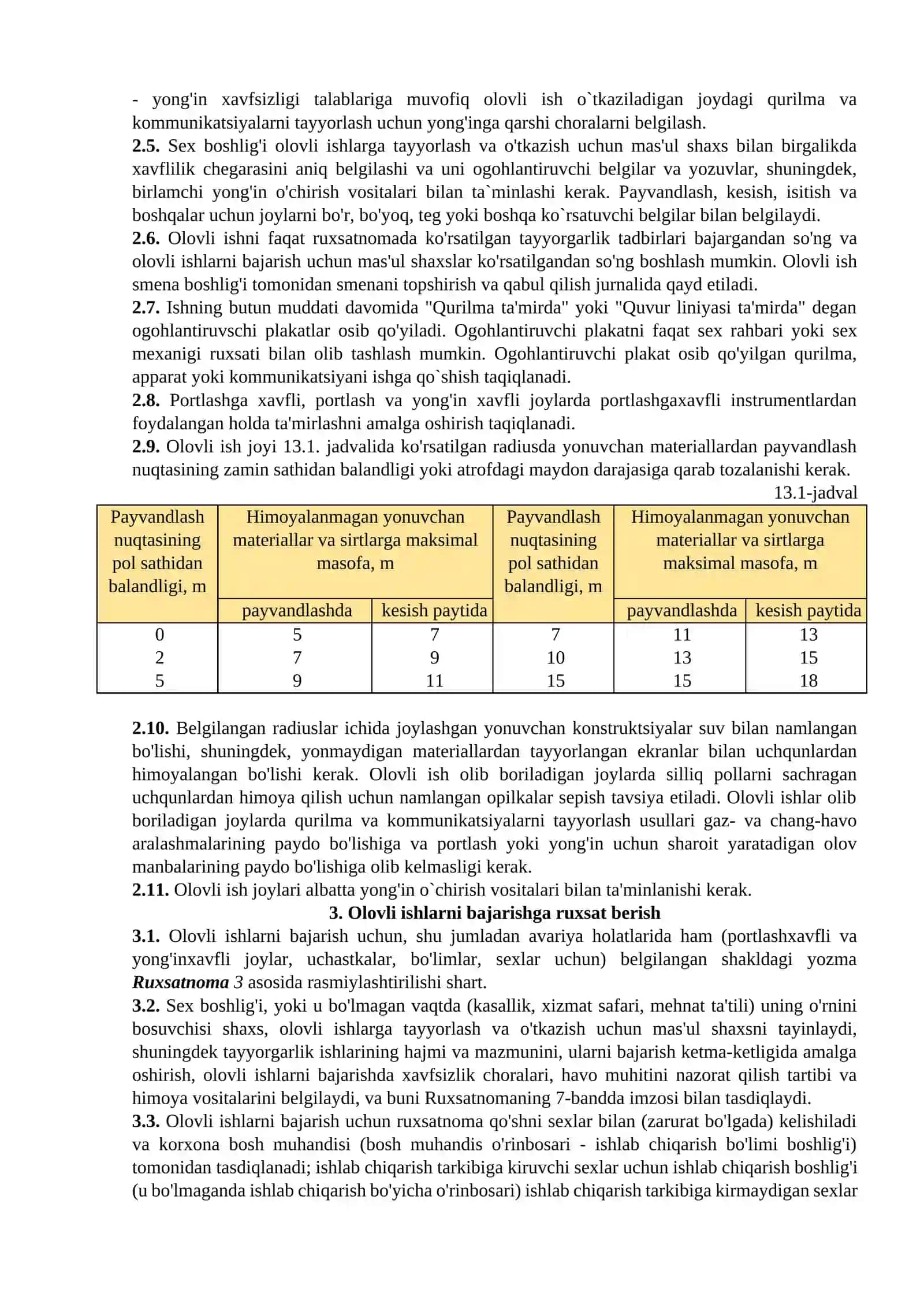 Boyitish fabrikalarida maxsus xavfsizlik qoidalari 4