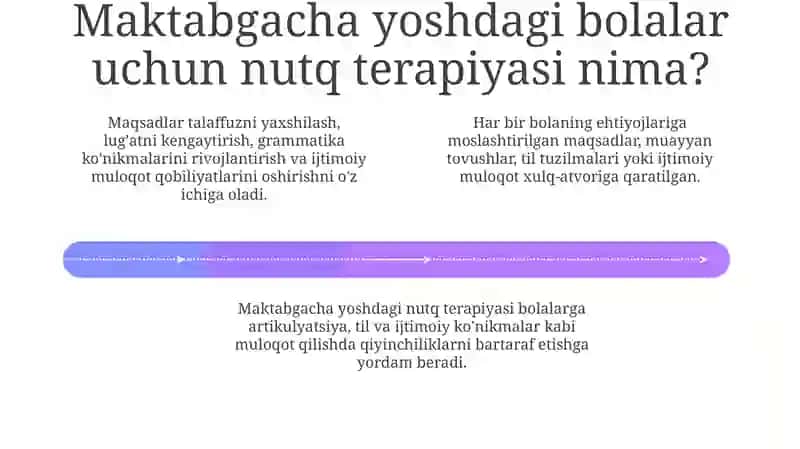 Maktabgacha logopediya fanining maqsad va vazifalari 4