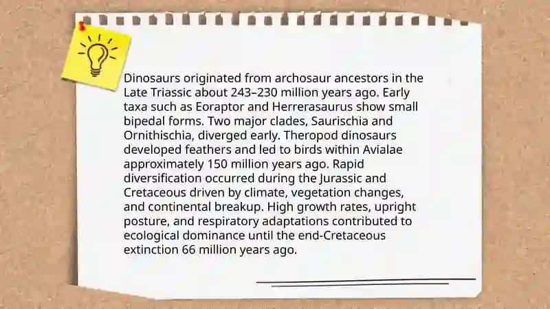 dinosaur classification and taxonomy 4