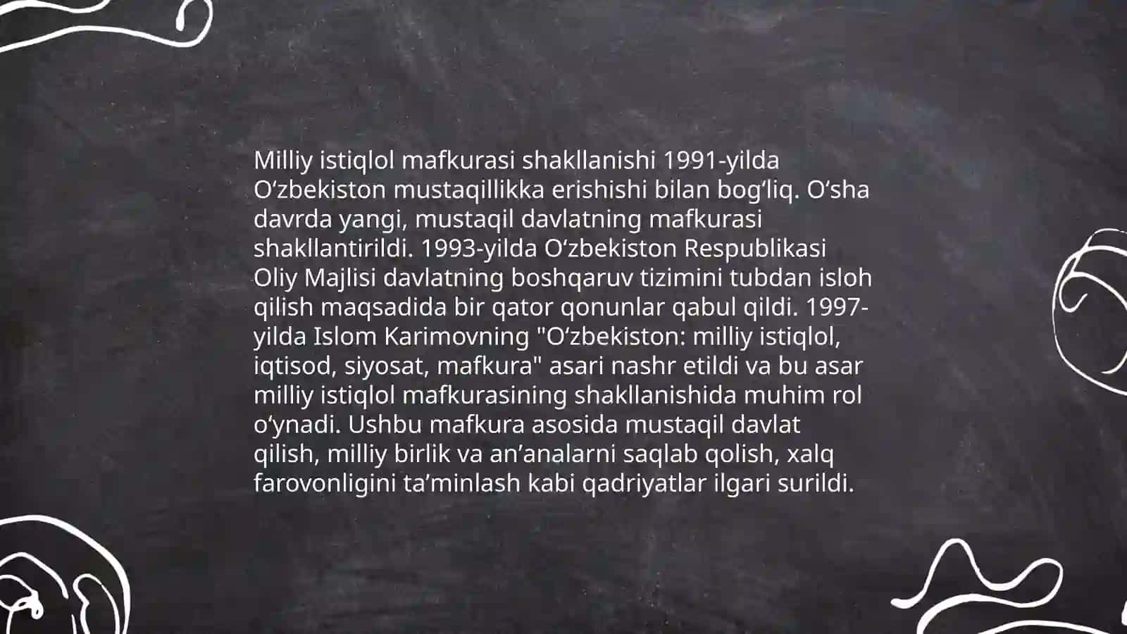 Mustaqillikka erishish arafasida O’zbekistondagi ijtimoiy-siyosiy jarayonlar 4
