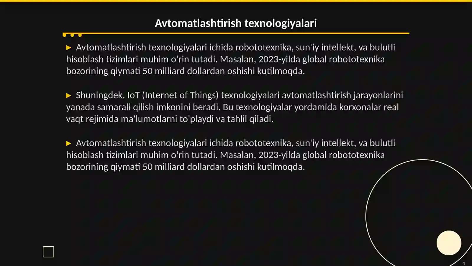 Avtomatlashtirilgan ish joylari 4