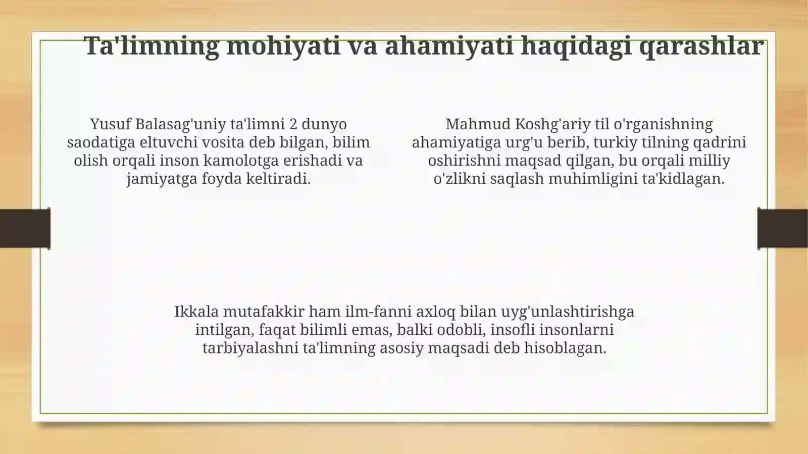YusufXosHojibvaMaxmudQoshg‘ariyningta’limiy-axloqiyqarashlari 4