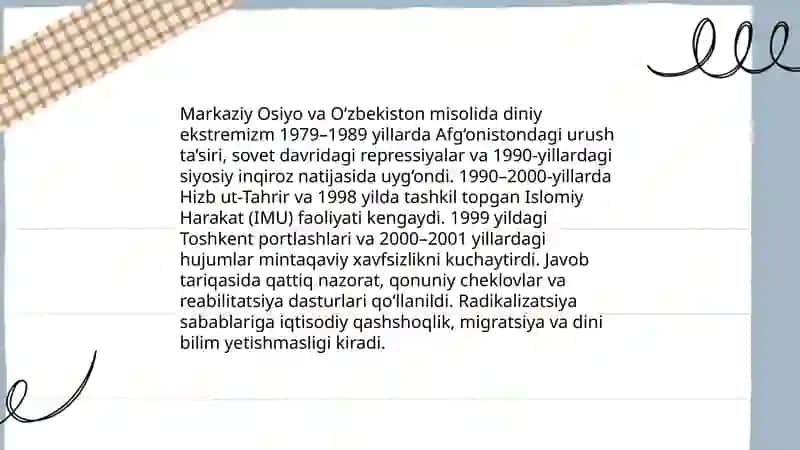 Diniy fanatizm, ekstremizm, fundamentalizm va terrorizmning tarixiy ildizlari 4