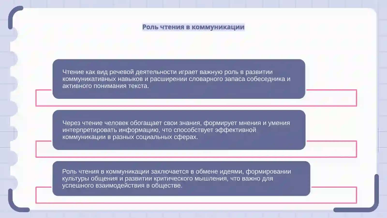 Чтение как вид речевой деятельности 4