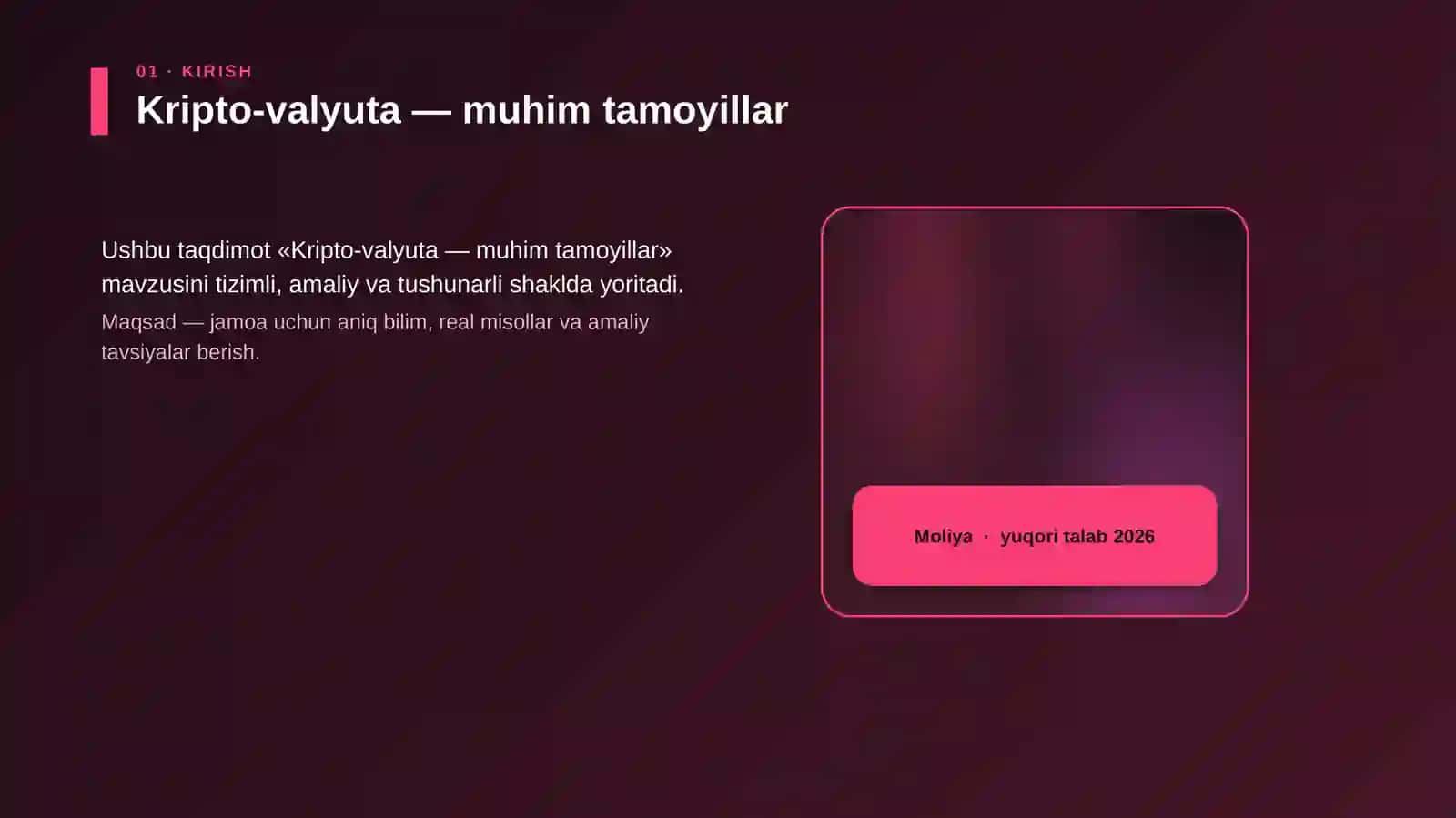 Kripto-valyuta — muhim tamoyillar 4