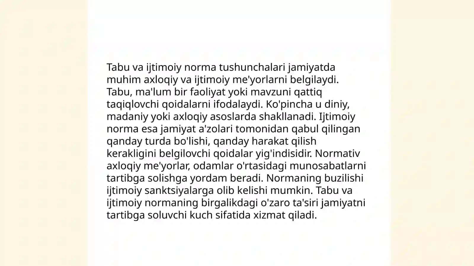 Tabu va avfemizmlar 4