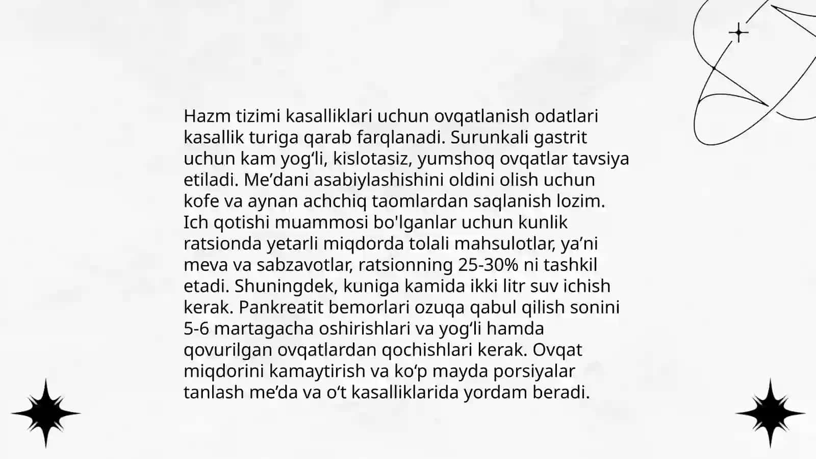 Hazm tizimi kasalliklari bilan muloqot 4