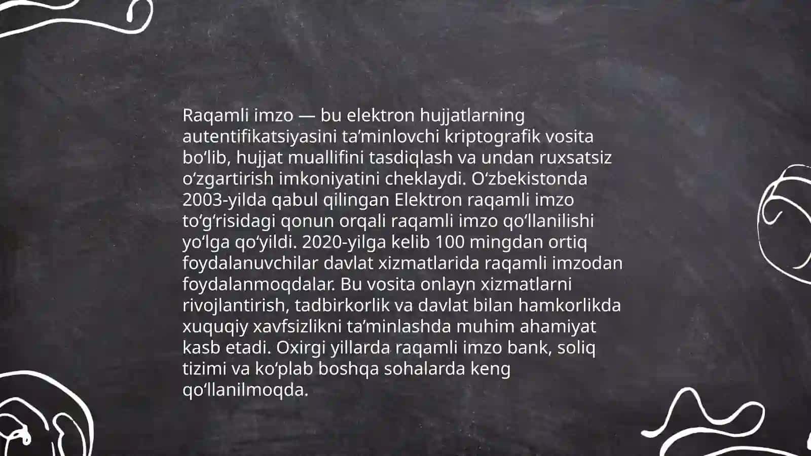 Elektron hukumat tizimlari 4
