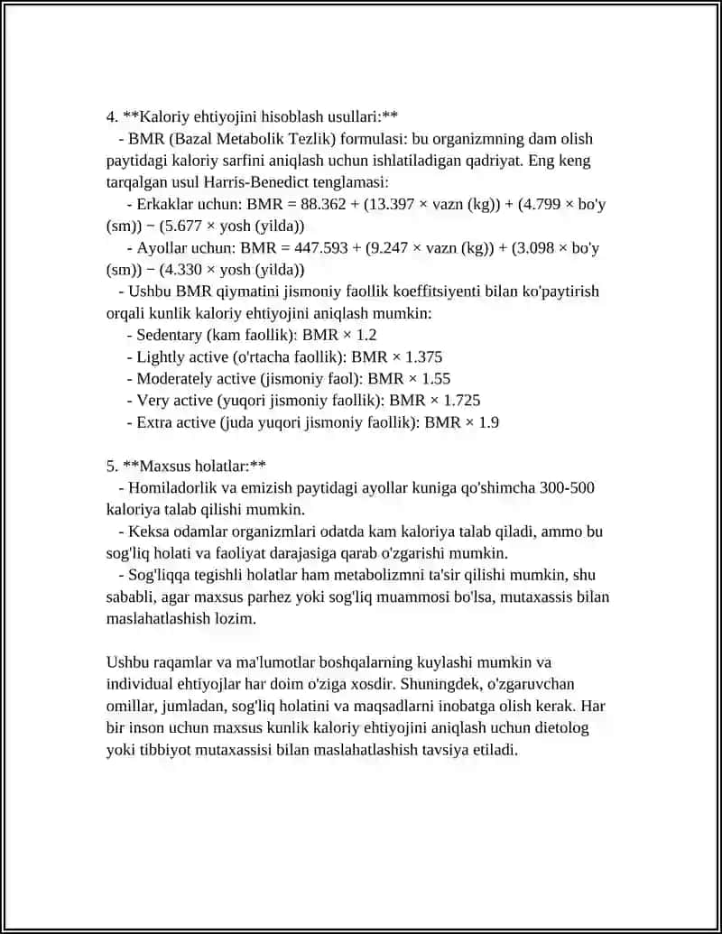 Bokschining Ovqatlanishi 4