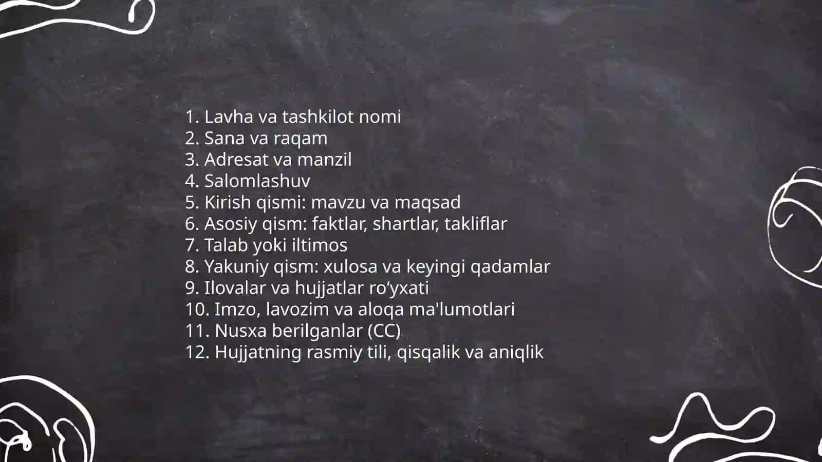Diplomatik va tijorat yozishmalari 4