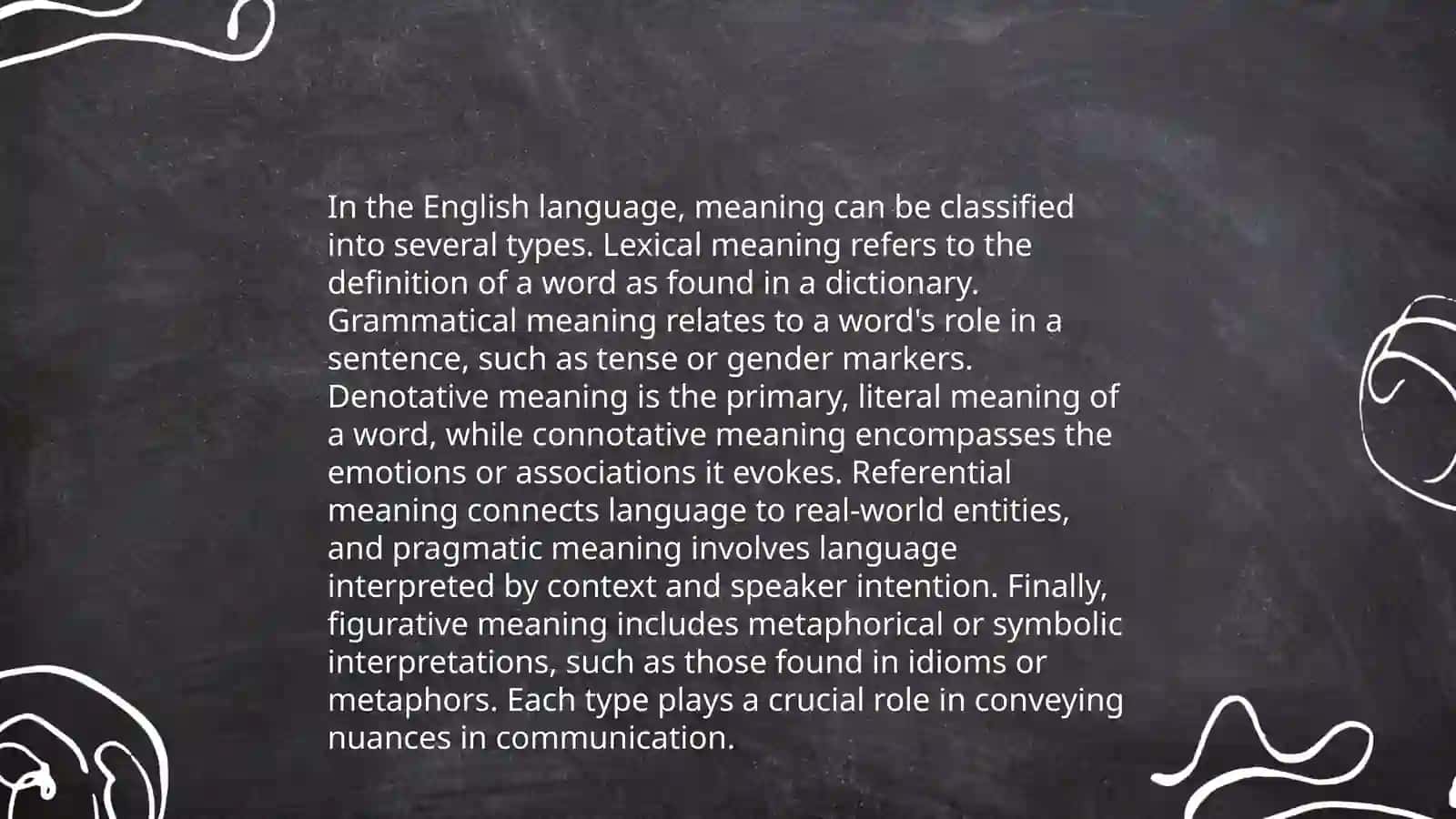 Semasiology in Modern English Lexicology 4