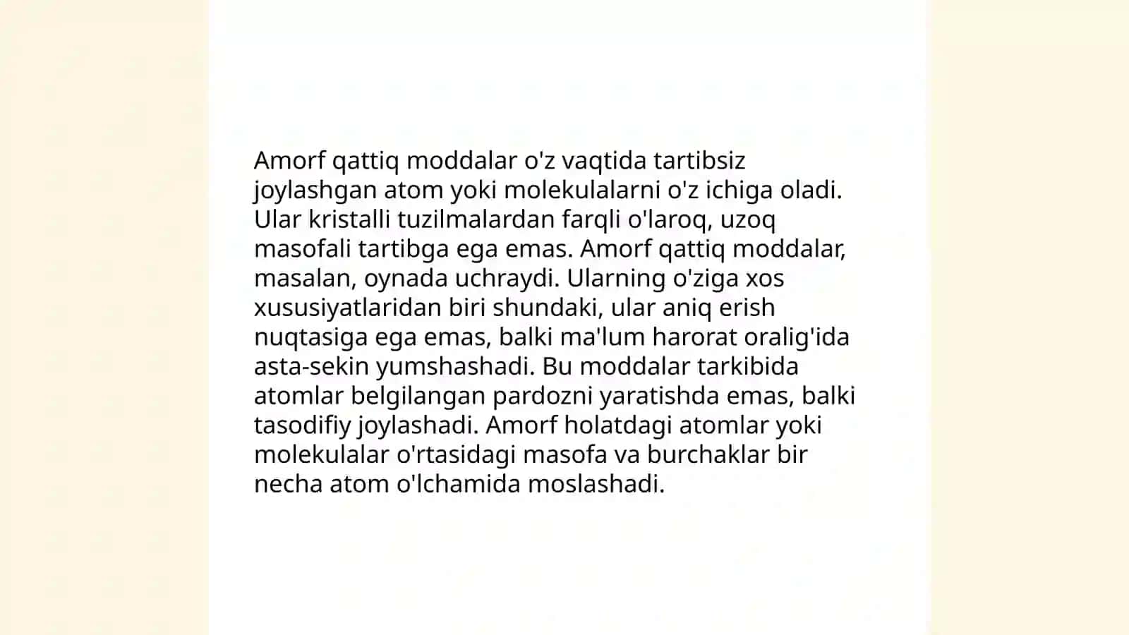 Qattiq moddalar kristall strukturasi 4