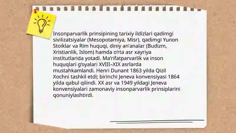 Insonparvarlik prinsipi 4