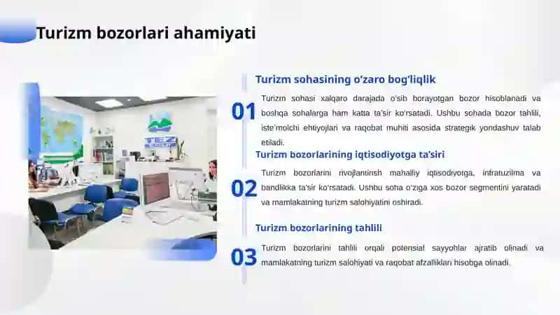 Turizm mahsulotlari fanidan tayyorlagan mustaqil ish 4
