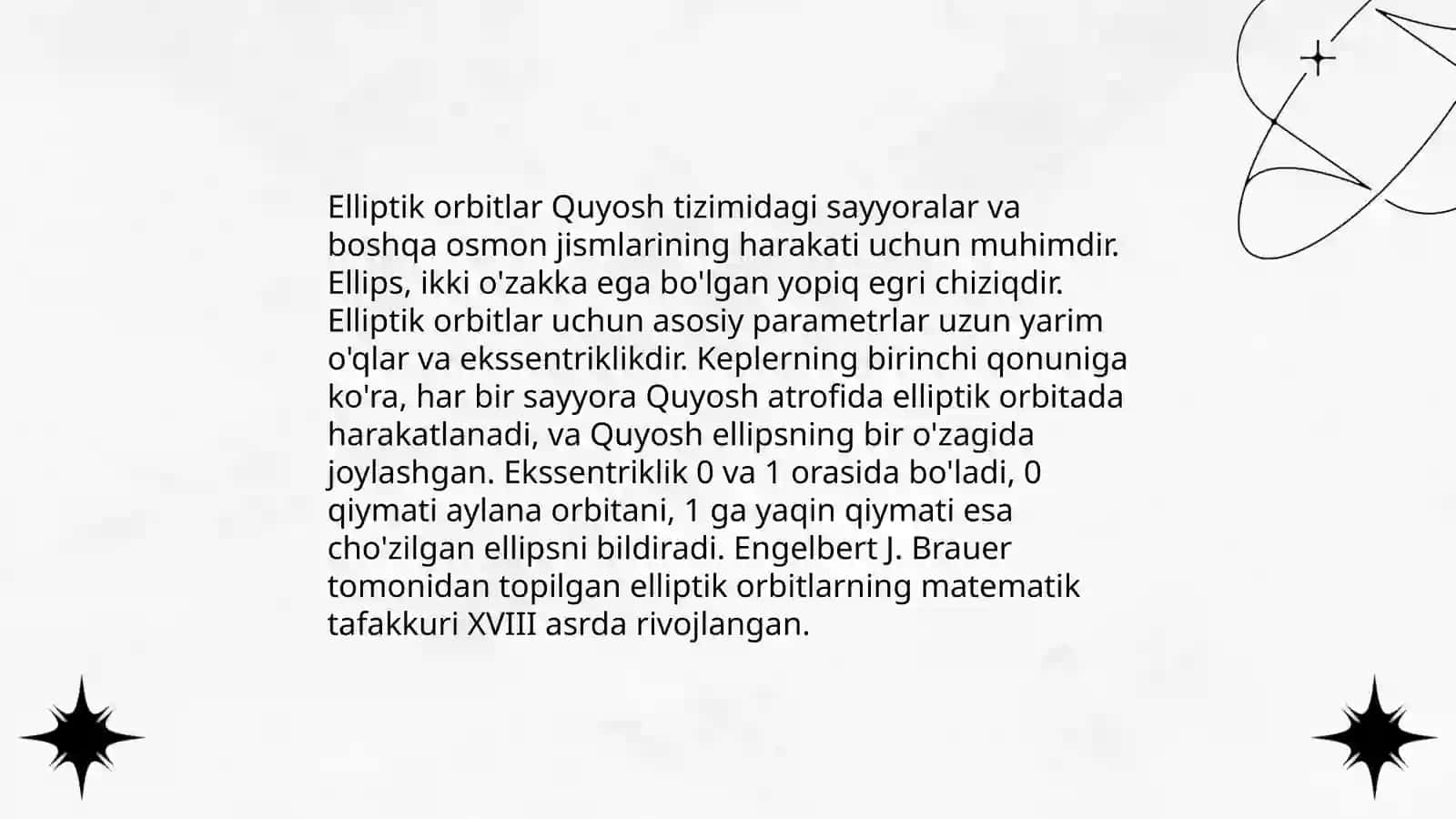 Kepler qonunlari 4
