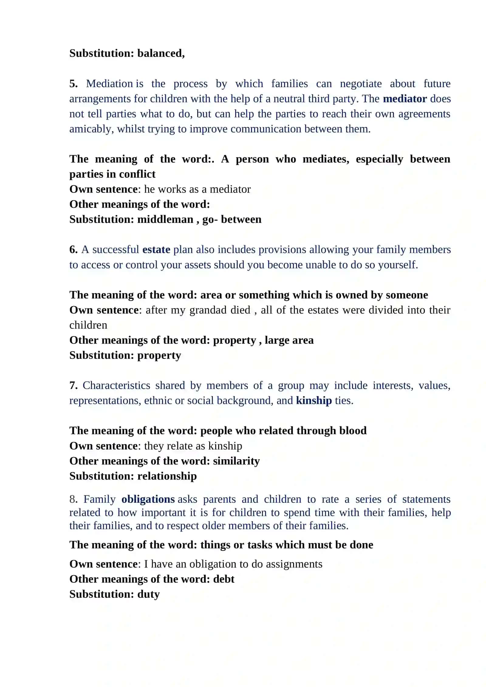 Assignment 5 Contextual meaning 4