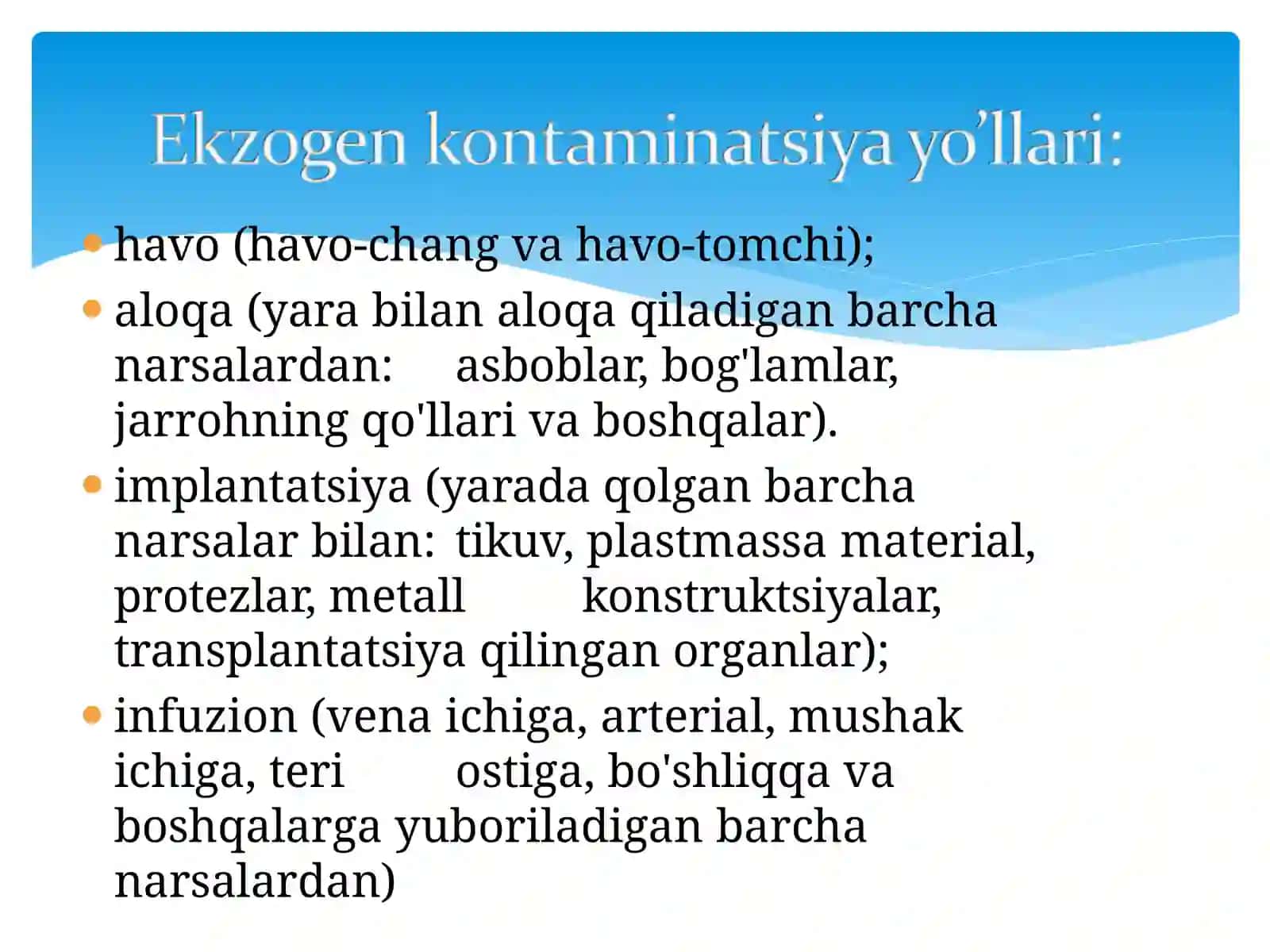 Yiringli-yallig'lanish jarayonlari va rohatlar 4