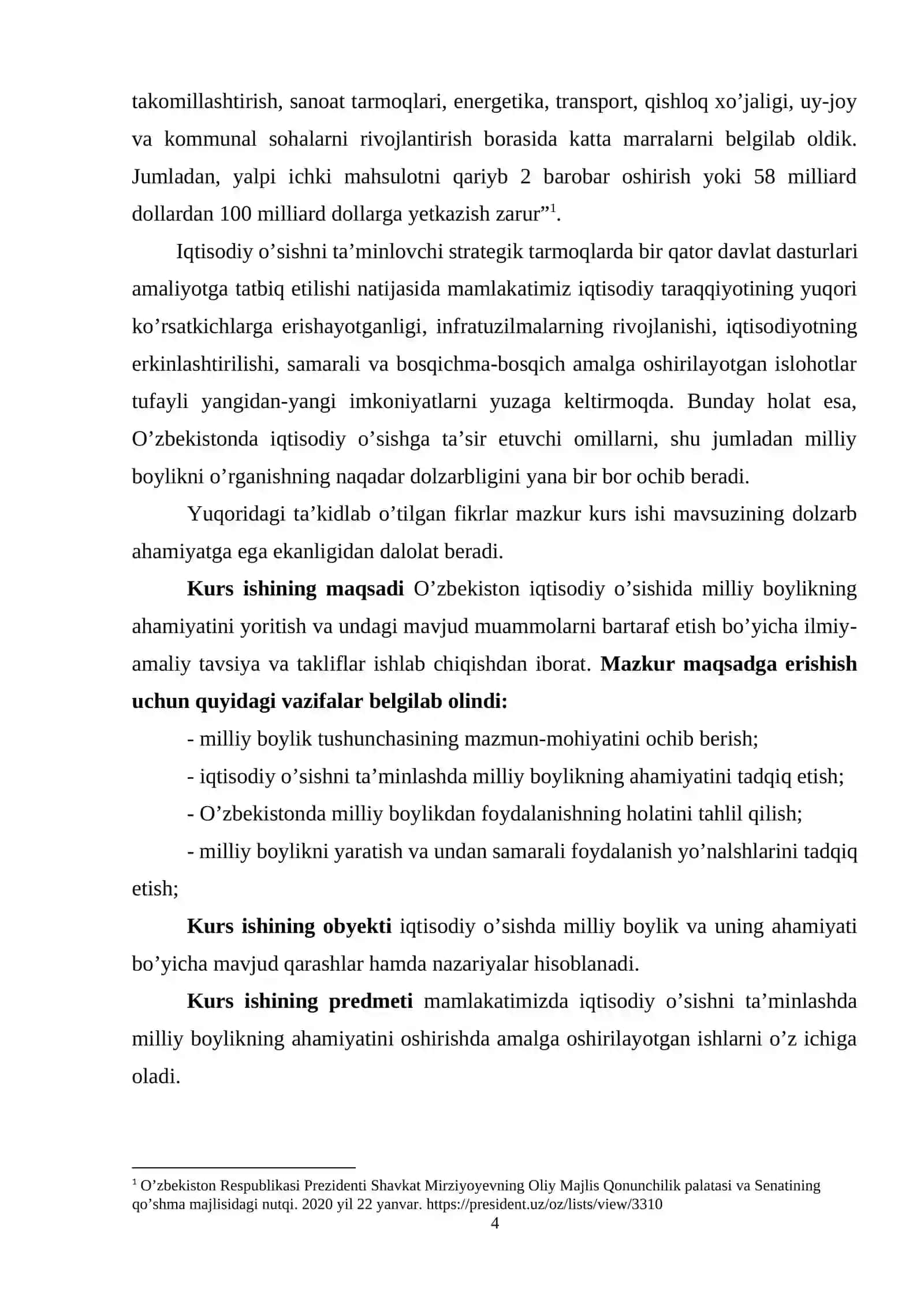 Kurs ishi mavzusining dolzarbligi 4