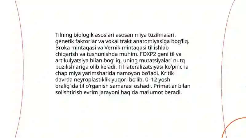 Tilning paydo boʻlishi va tillar tasnifi 4