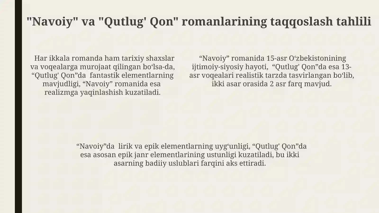 "Navoiy"va"Qutlugʻqon"romanlaritahlili 4