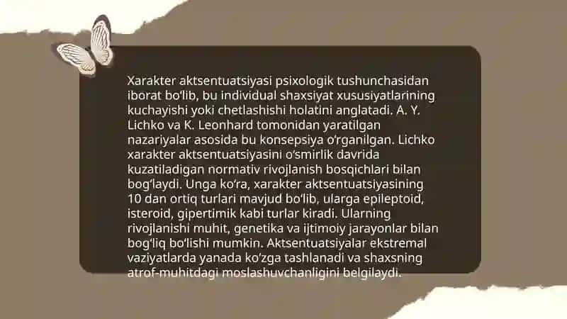 Xarakter aktsentuatsiyasi va uni me'yorlashtirish usullari 4