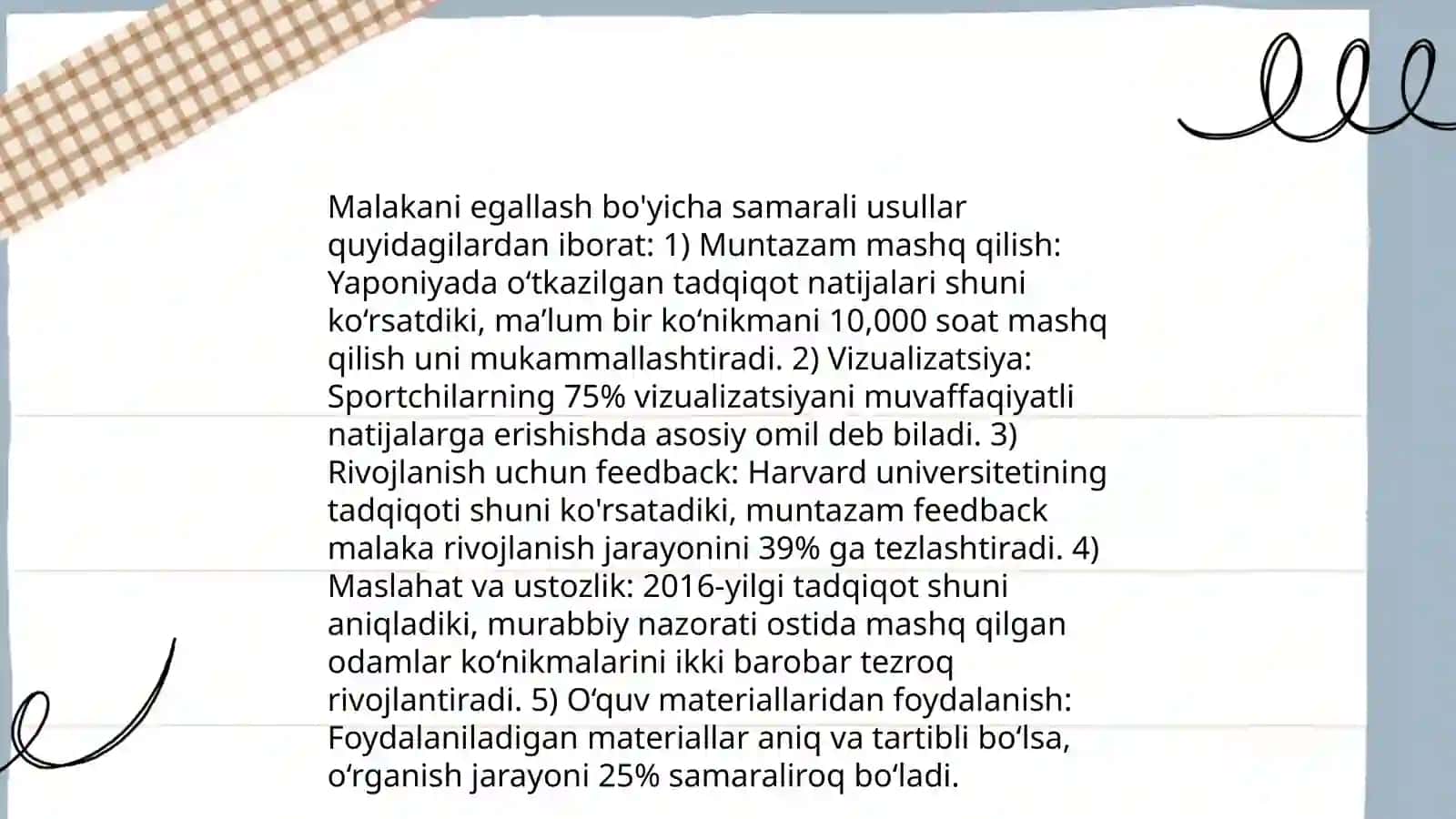 Ta'lim jarayonida faoliyatni o'zlashtirish 4