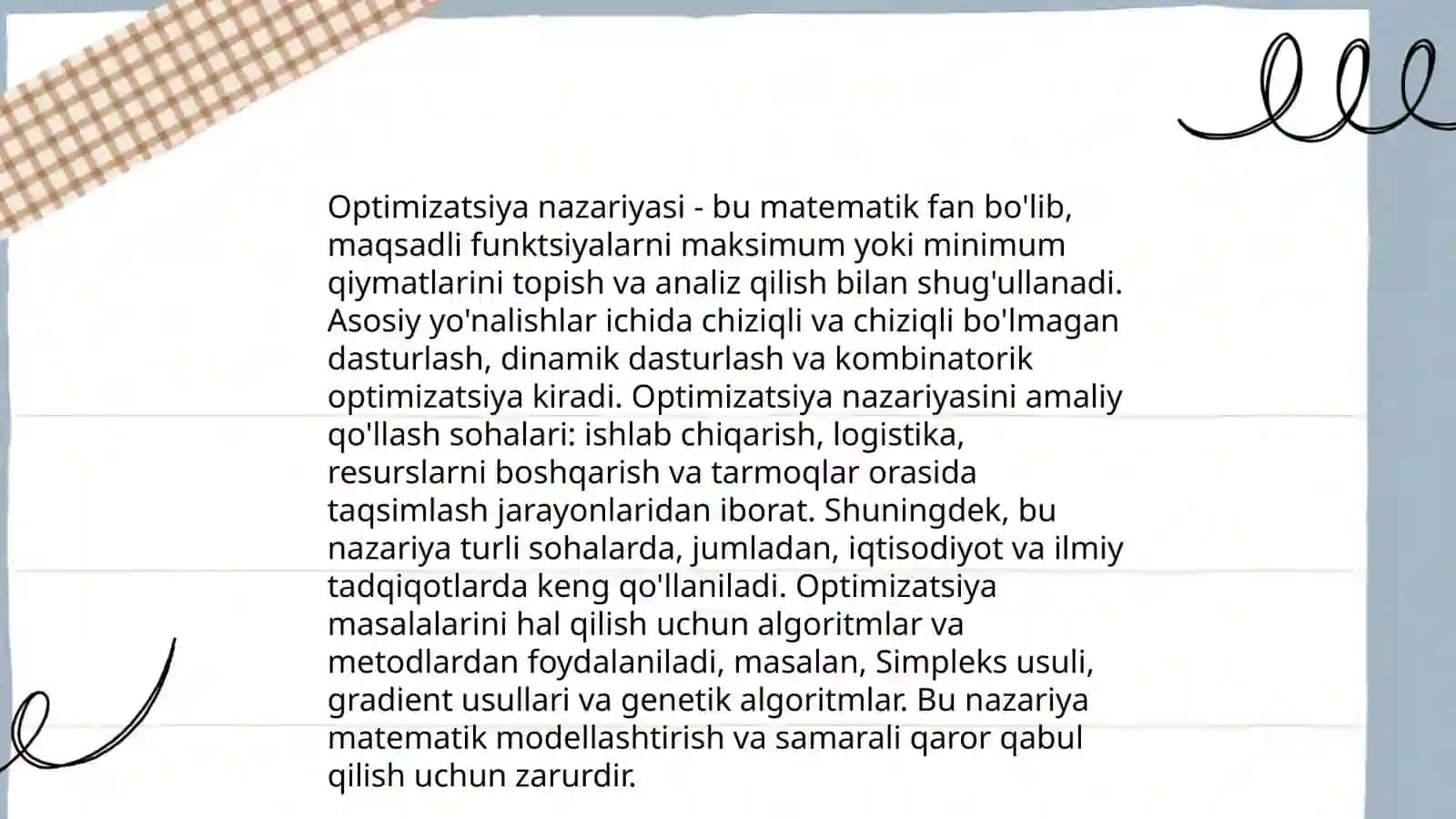 Chiziqli dasturlash usullari 4