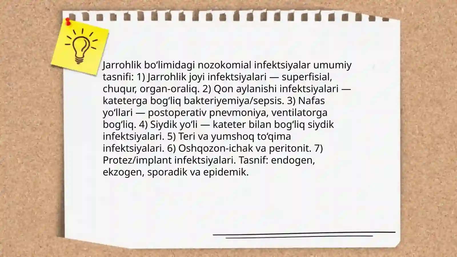 Nozokomial infekstiyalar epidemiologiyasi 4