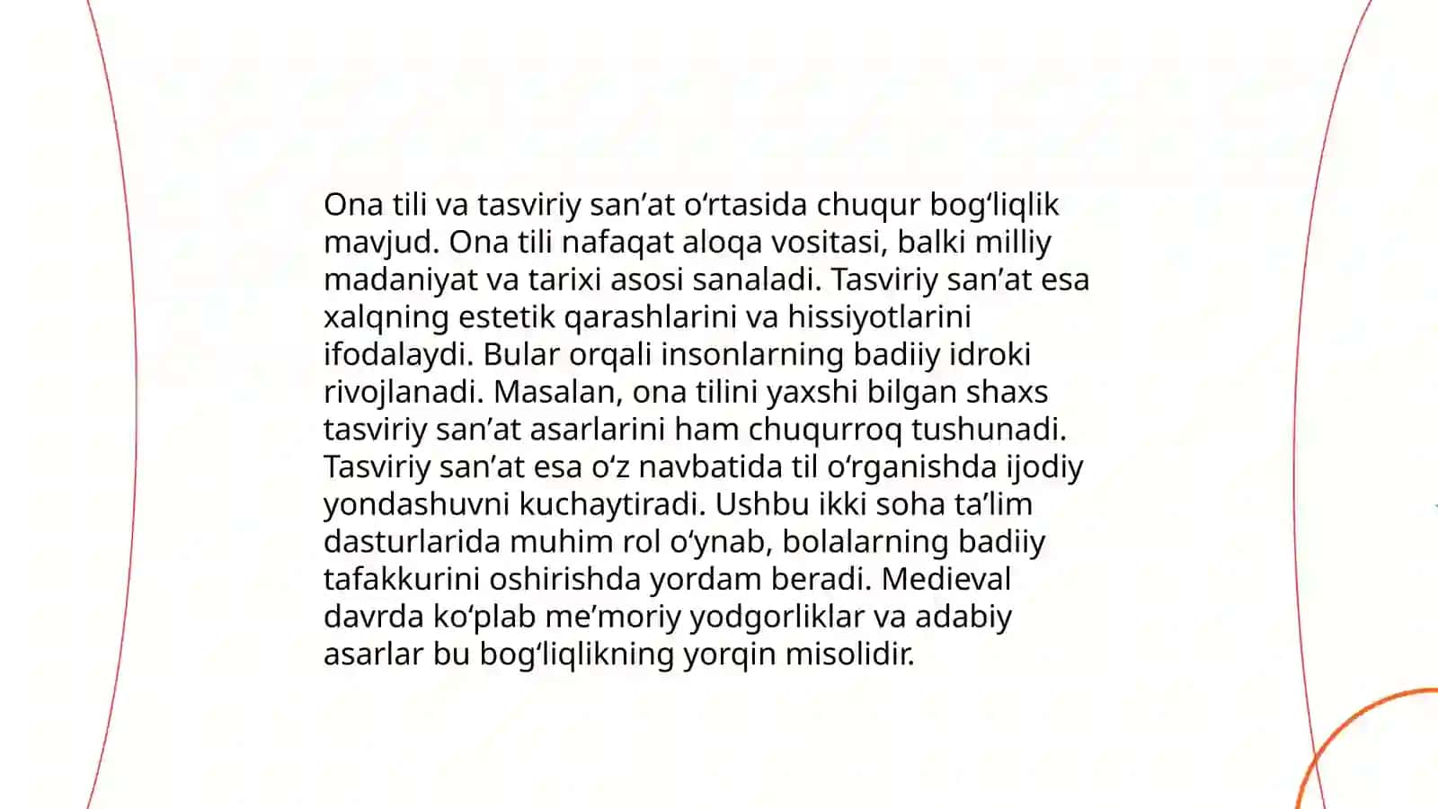 Boshlangʻich sinf darslarini integrallash 4