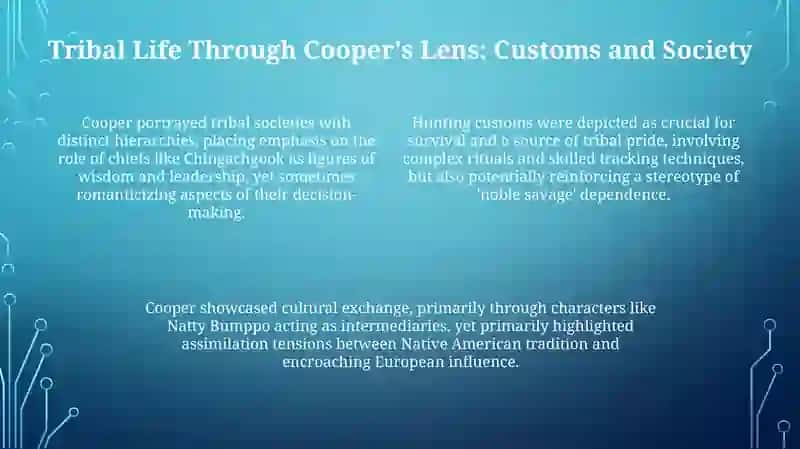 Cooper's Indians: Customs, Conflicts, and Depictions 4