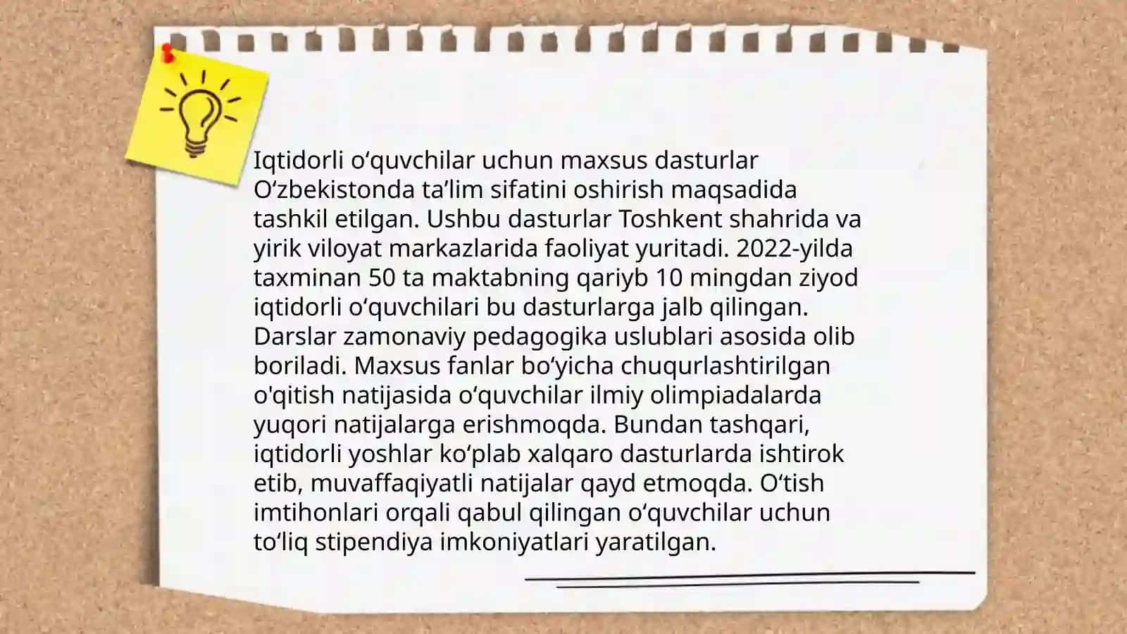 Iqtidorli oʻquvchilarni oʻqitish 4