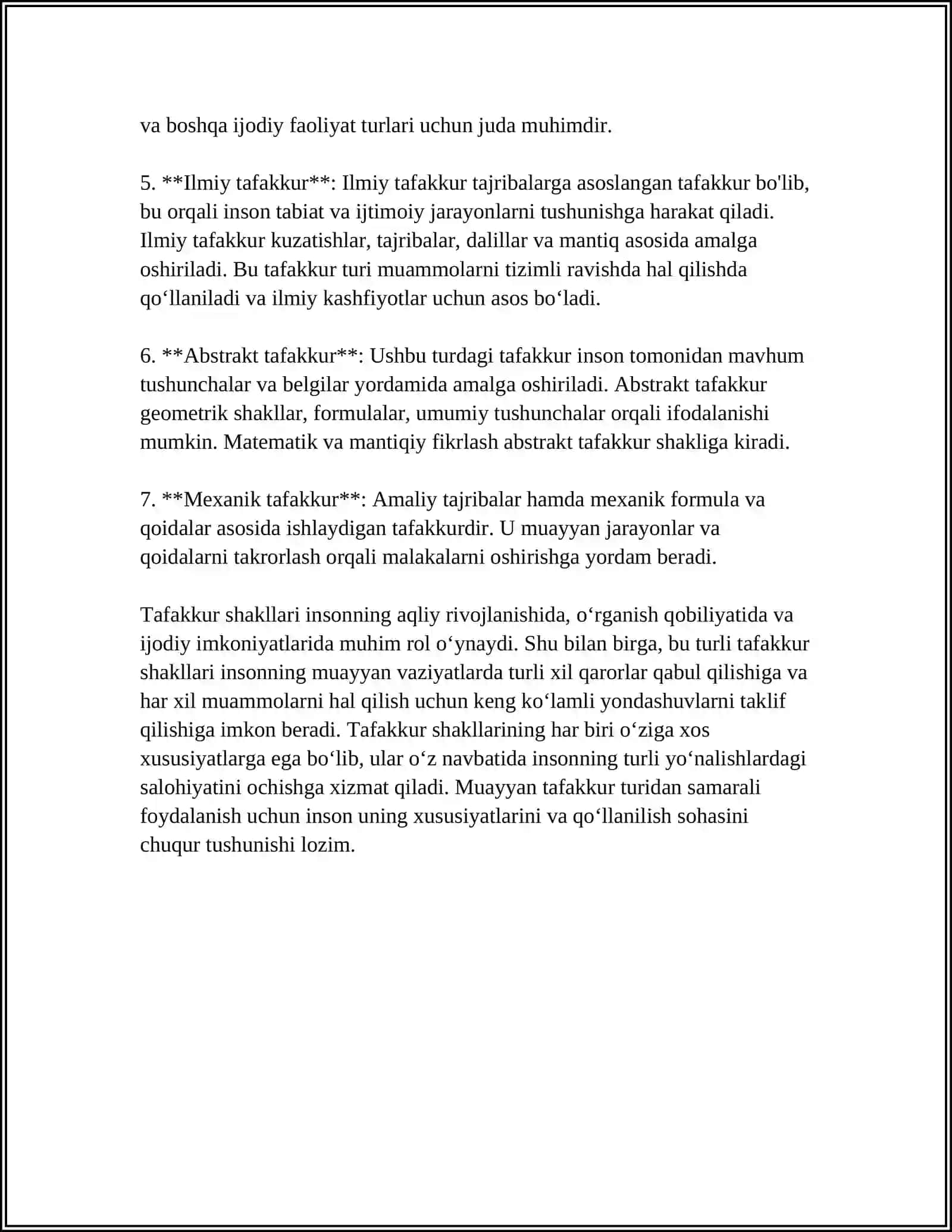TAFAKKUR SHAKLLARI 4