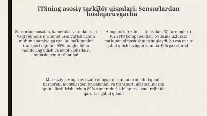 Aqlli transport tizimlari 4
