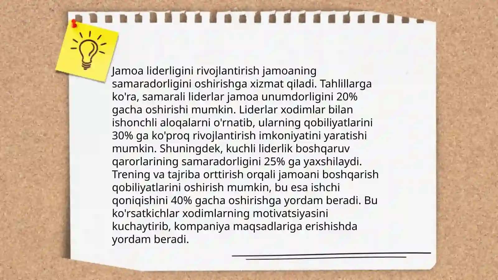 Jamoani shakllantirish yoʻllari 4
