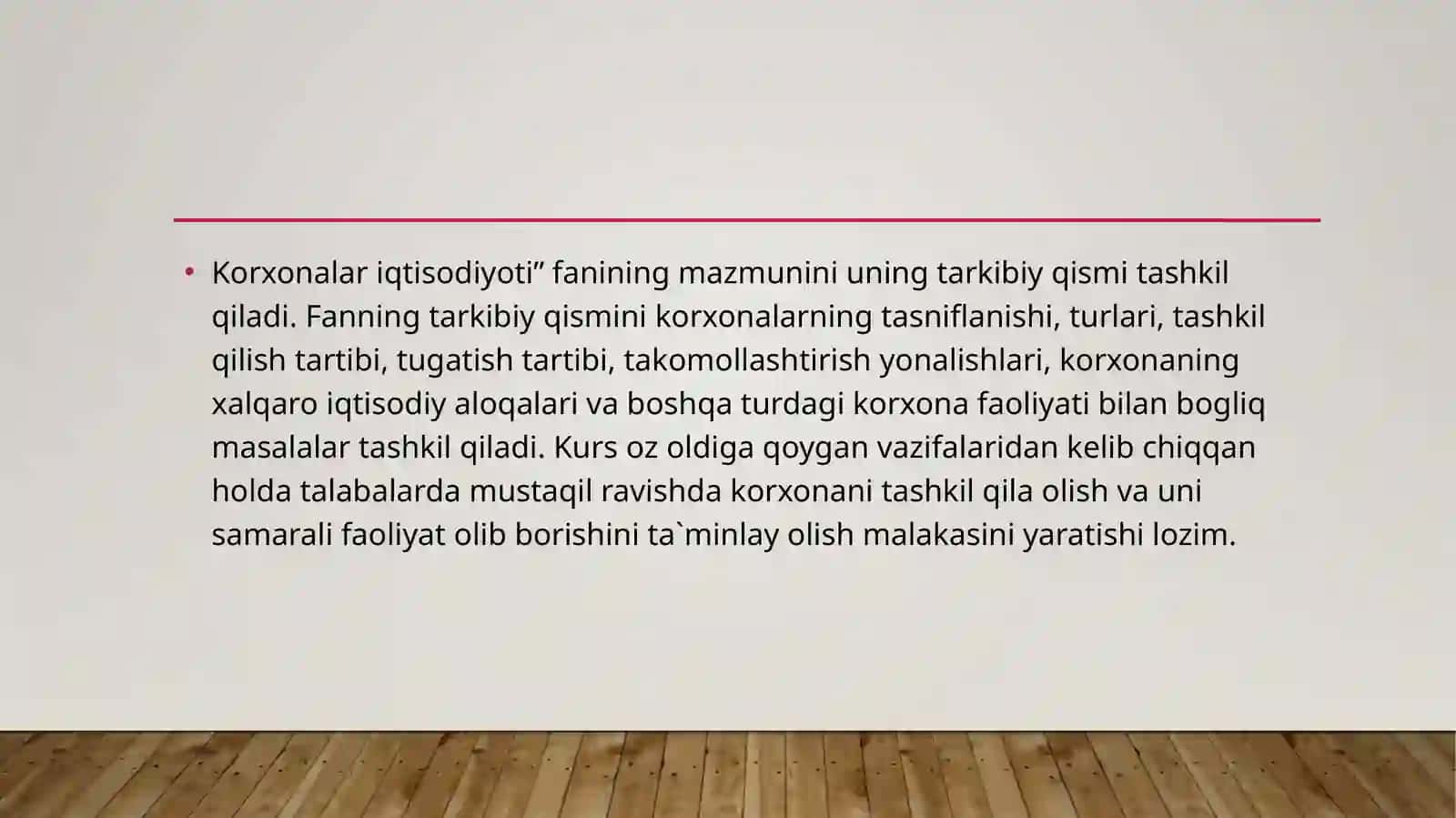 Korxona iqtisodiyoti 4