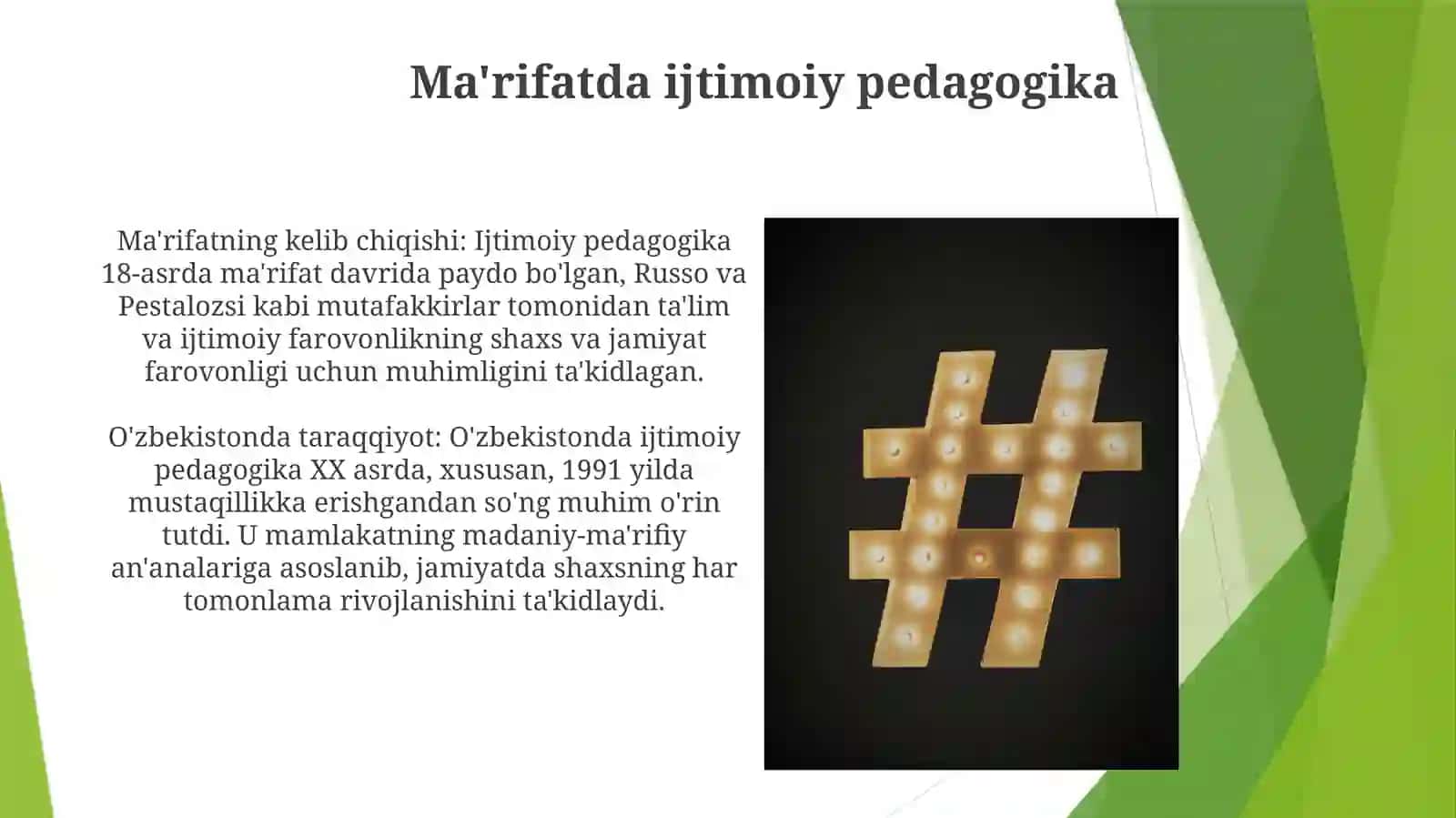 Ijtimoiy Pedagogikaning Tarixi 4