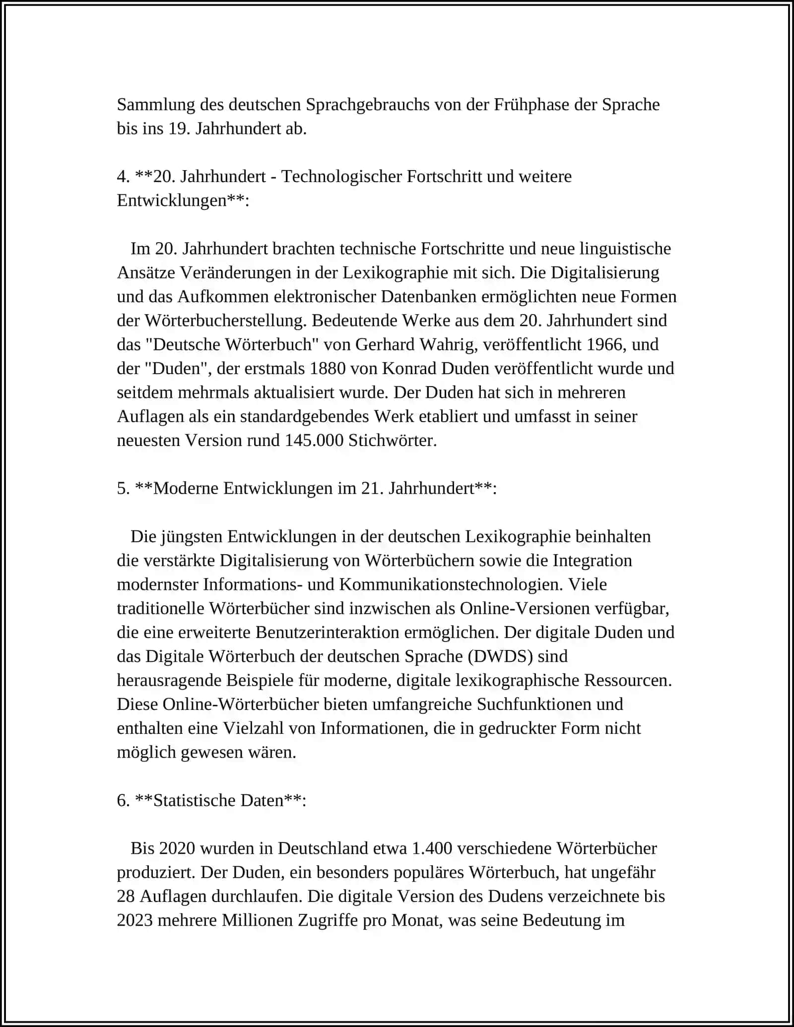 LEXIKOGRAPHIE ALS WISSENSCHAFT DER WÖRTER 4