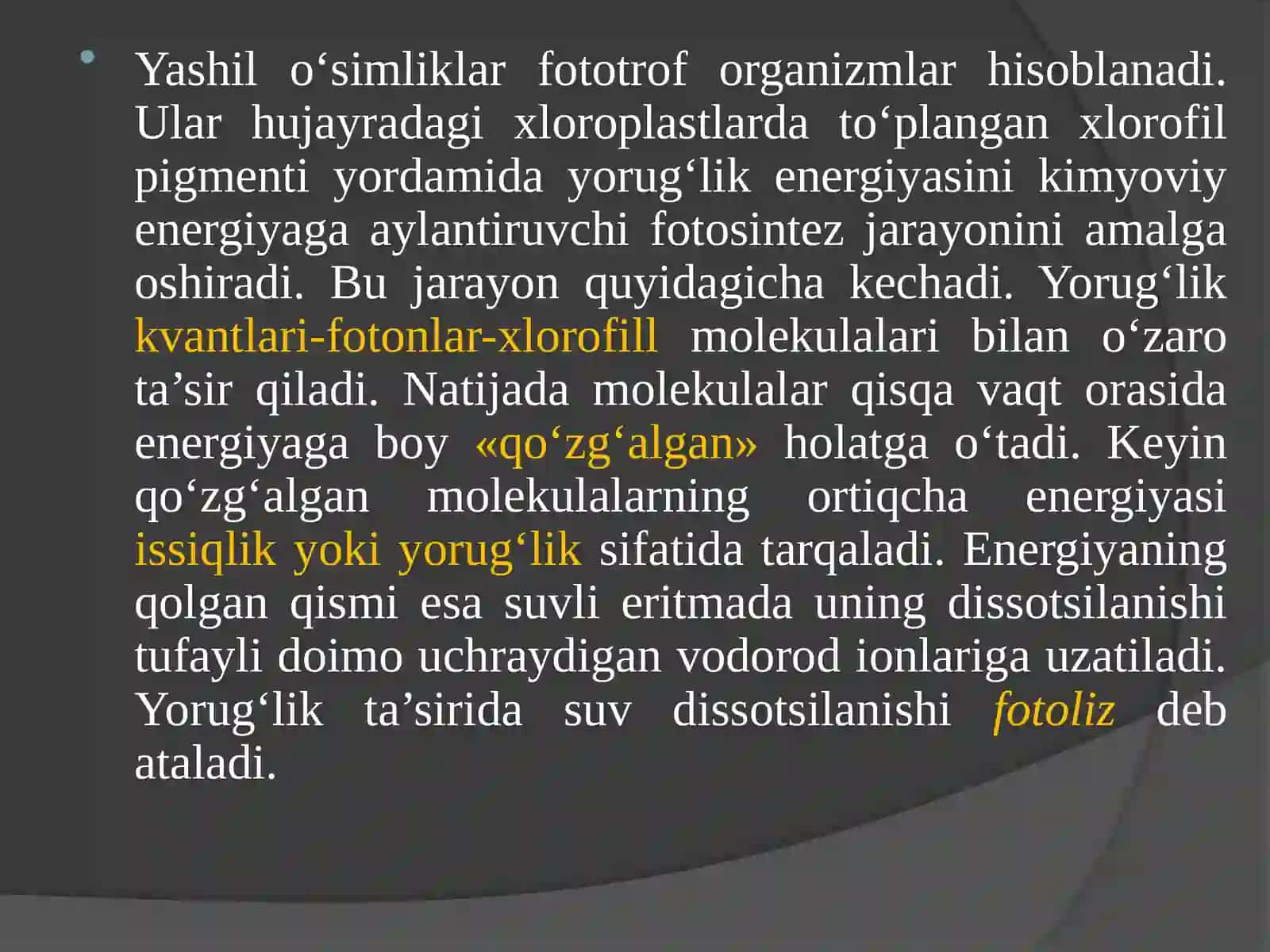 Uglevodlar almashinuvi 4
