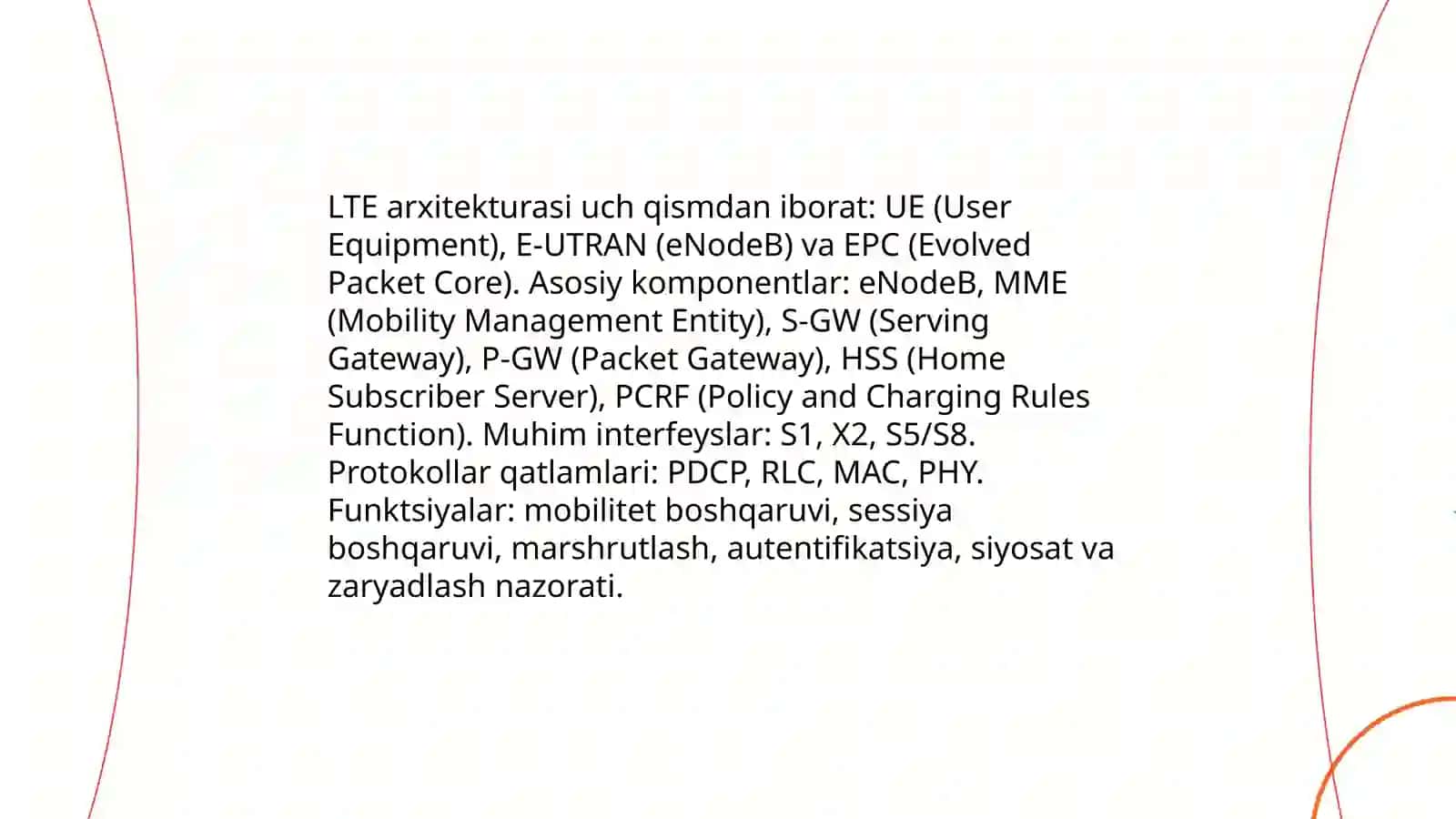 3G, 4G, 5G aloqa tarmoqlari 4