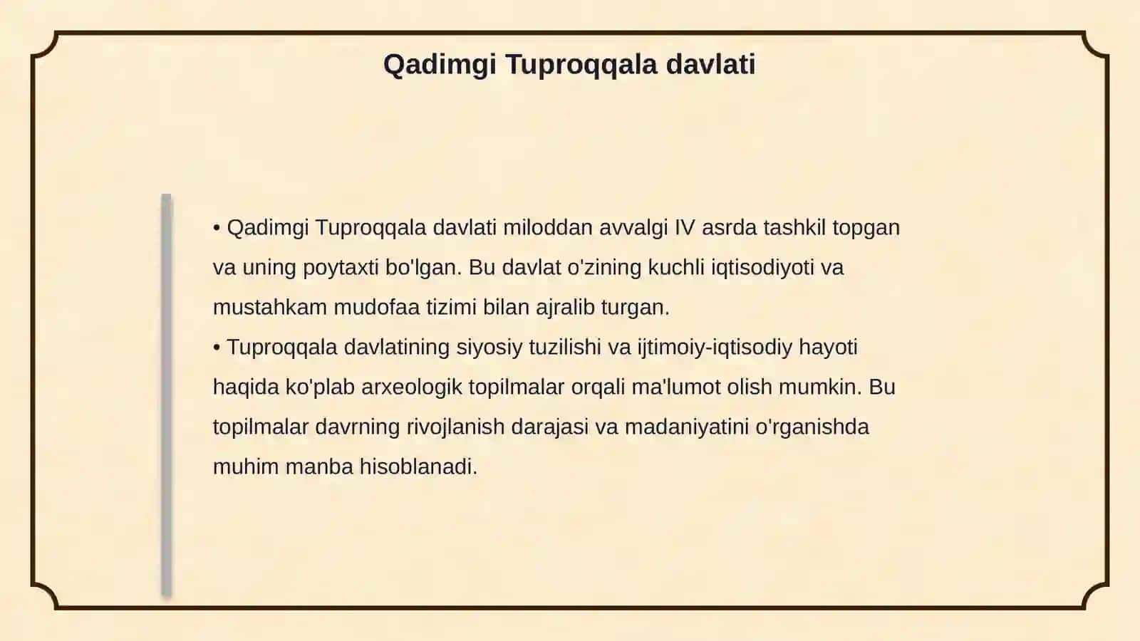 Tuproqqala 4