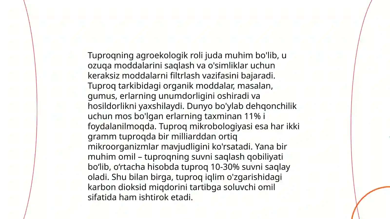Tuproqning tarkibi va fizik xususiyatlari 4