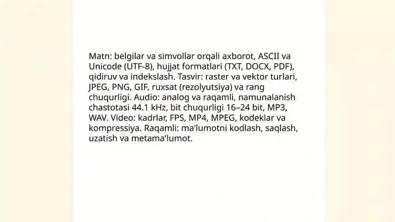 Axborot va uning manbalari 4