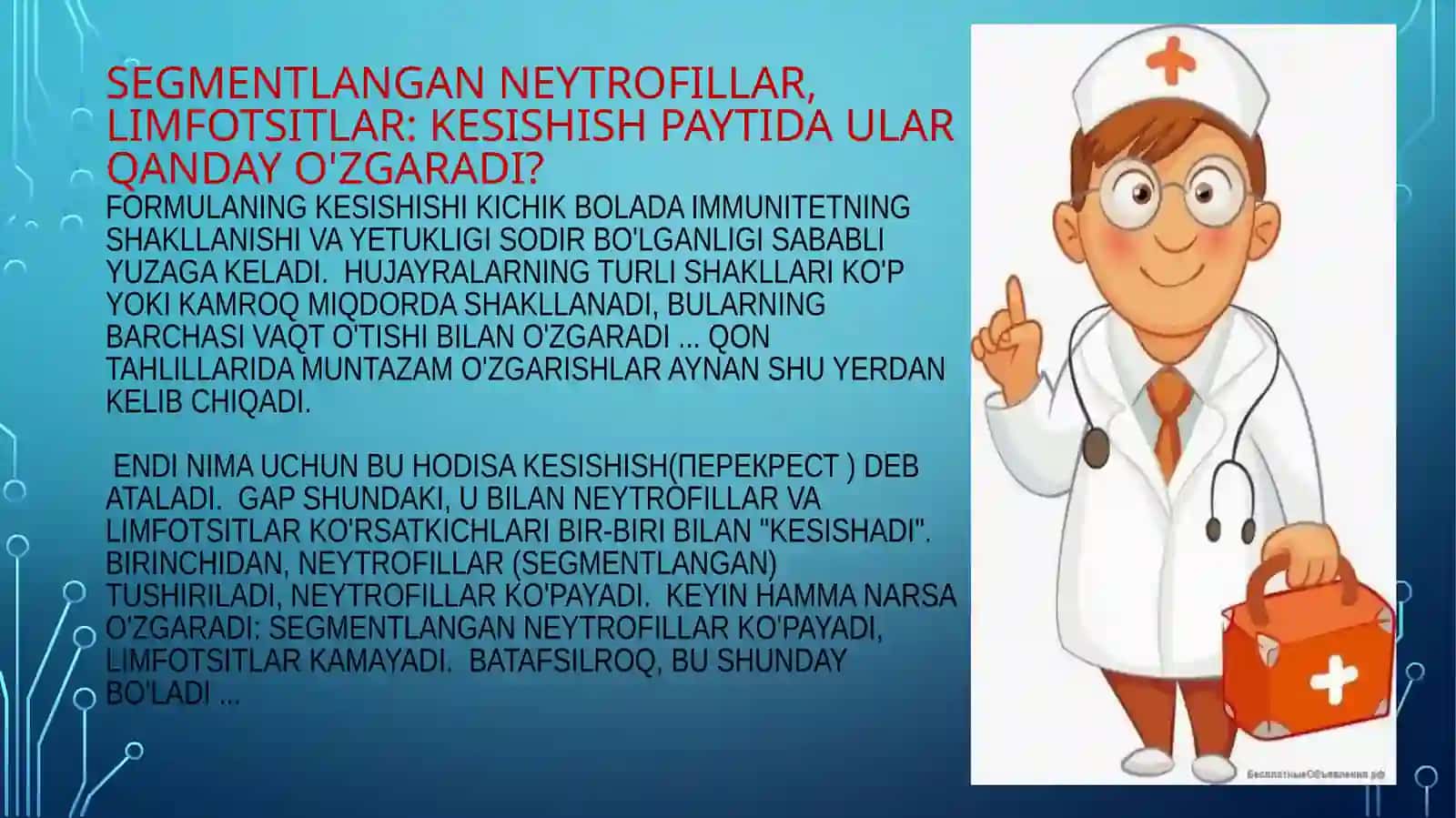 leykotsitlarning kesishishi 4