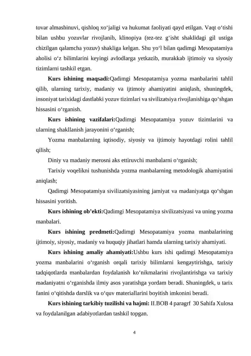 QADIMGI MESOPATAMIYANING YOZMA MANBALARI 4